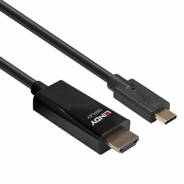 USB Adapterkabel, USB-C Stecker > HDMI Stecker