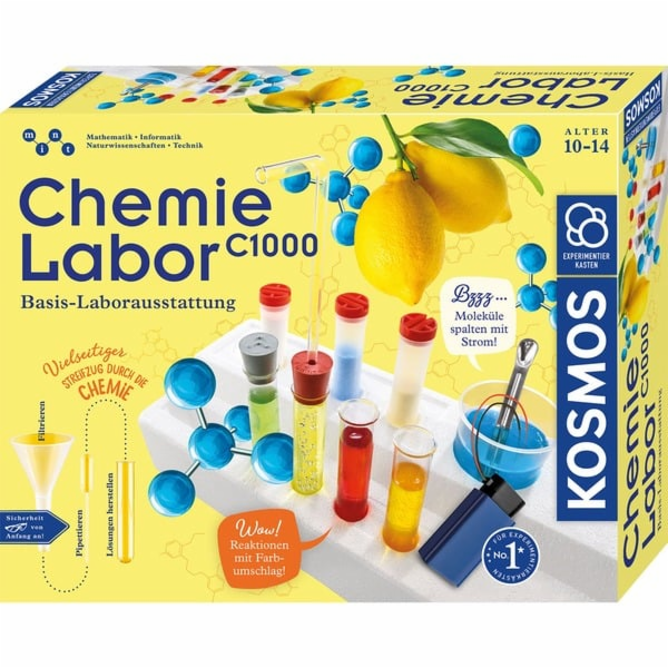 Chemická laboratoř KOSMOS C1000, experimentální box