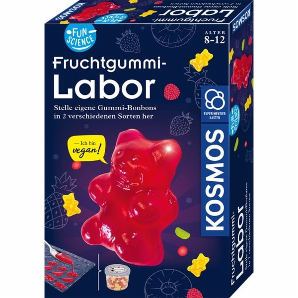 Laboratoř ovocných žvýkaček KOSMOS Fun Science, experimen...