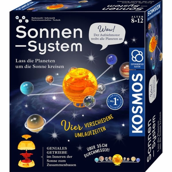 Solární systém KOSMOS, experimentální box