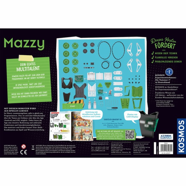 KOSMOS Mazzy, experimentální box