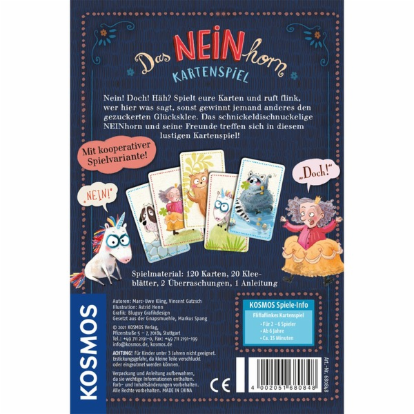 KOSMOS The NEINhorn - karetní hra