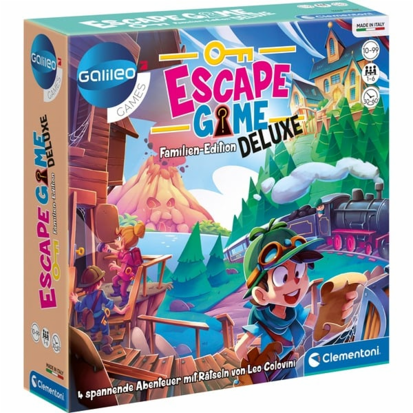 Clementoni Escape Game Deluxe, společenská hra