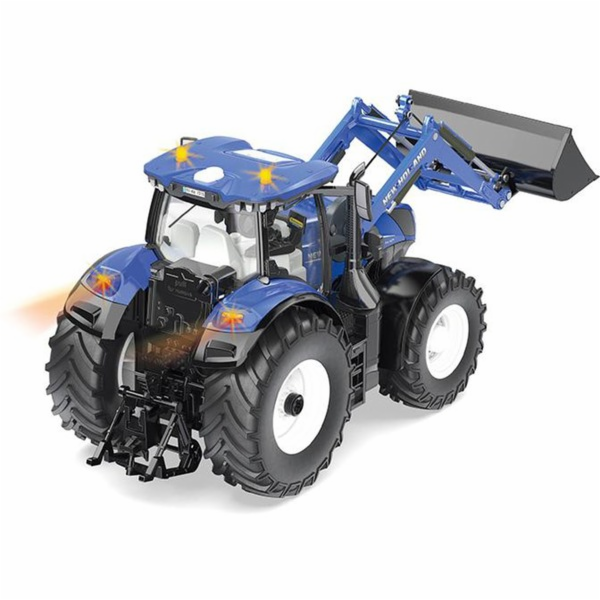 SIKU CONTROL32 New Holland T7.315 s čelním nakladačem a m...