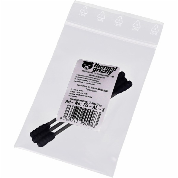Thermal Grizzly aplikátory TG-AL-3 na termální pastu z te...
