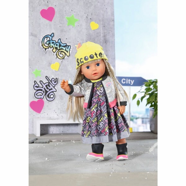 ZAPF Creation BABY born® City Deluxe Style 43 cm, doplňky...
