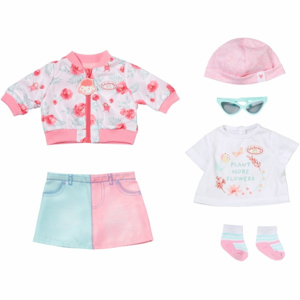 ZAPF Creation Baby Annabell® Deluxe Spring 43 cm, doplňky...