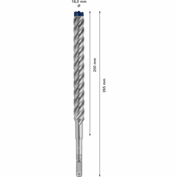Bosch EXPERT príklep.vrták SDS plus-7X 18x200x265mm