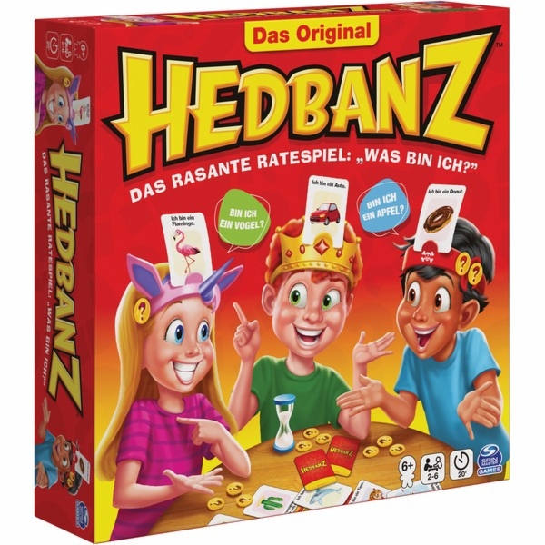 Spin Master Hedbanz - rychlá hádací hra pro celou rodinu,...