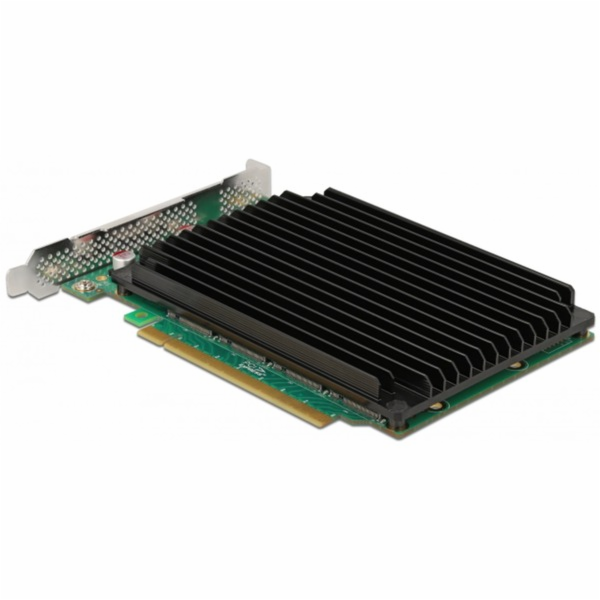 DeLOCK PCIe x16 > 4x NVMe M.2 Key M + Bitfurcation