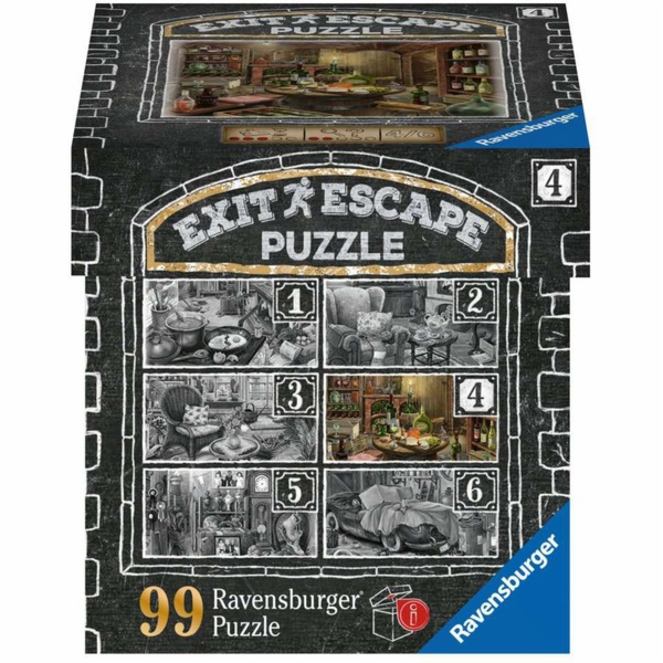 Ravensburger EXIT Puzzle: In the Manor House – Vinný skle...