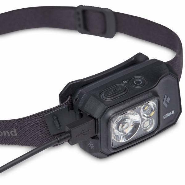 Black Diamond čelovka Storm 500-R, LED světlo