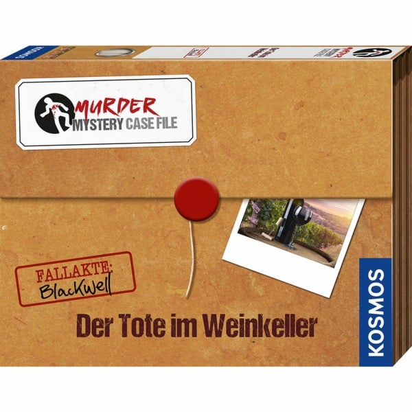 KOSMOS Murder Mystery Case File - Mrtvý muž ve vinném skl...