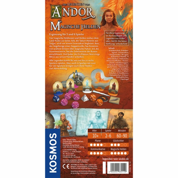Kosmos The Legends of Andor - Magical Heroes (Doplněk pro...
