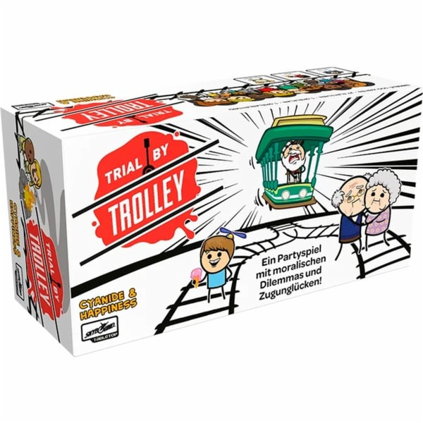 Asmodee Trial by Trolley, společenská hra