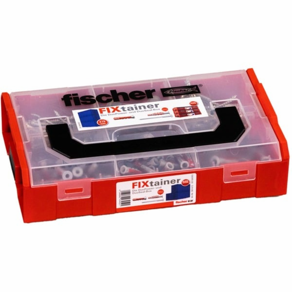Fischer FixTainer - DUOPOWER a DUOSEAL + šrouby (světle š...
