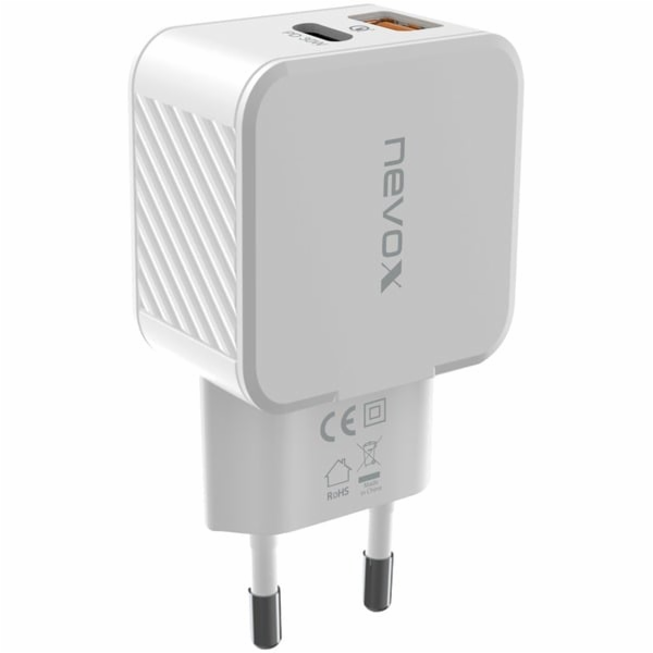 Nevox USB PD TYP C + QC3.0 / PPS, nabíječka