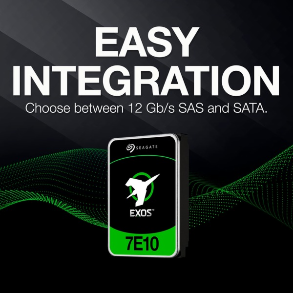 Pevný disk Seagate Exos 7E10 6TB