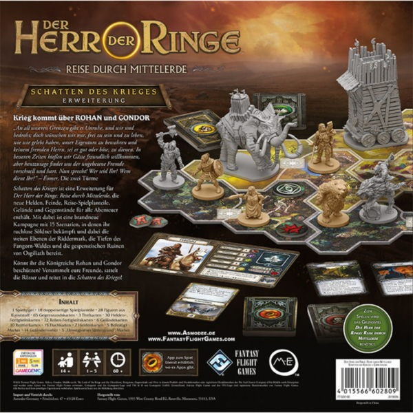 Asmodee The Lord of the Rings - Journeys through Middle-e...