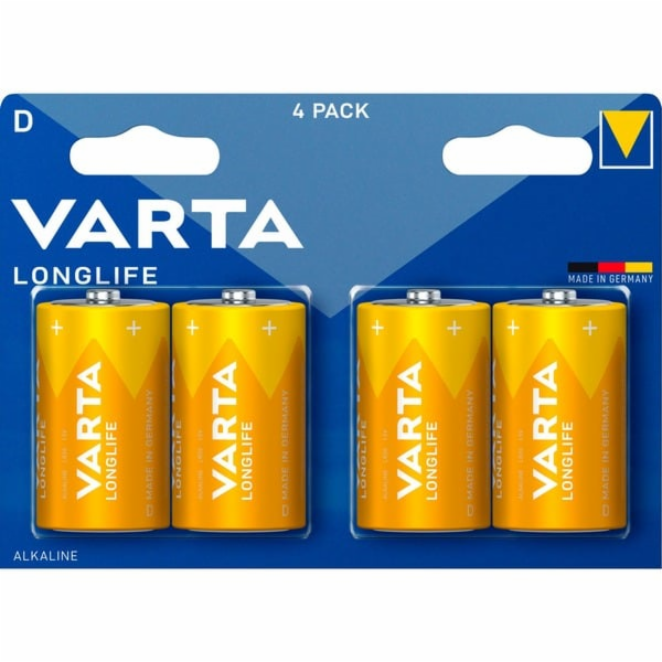 Varta Longlife (4 kusy, D)