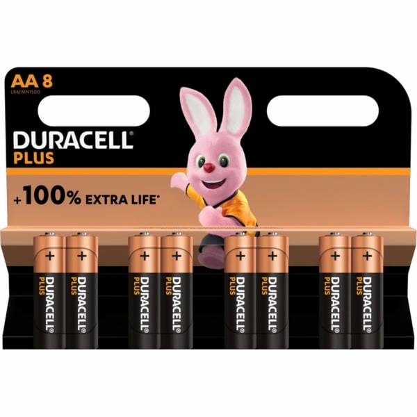 Duracell Plus, baterie