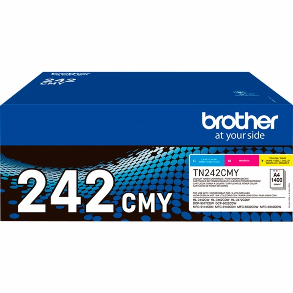 Toner Brother tři balení TN242CMY