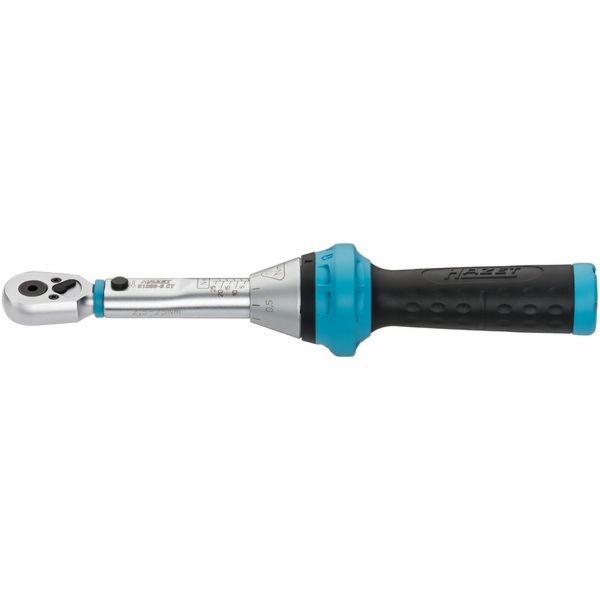 Hazet Momentový klíč 5108B-3CT na bity, 1/4" (modro-černý...