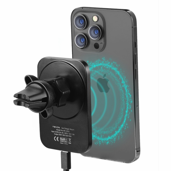 Nevox Wireless Fast Car Charger 15 Watt, nabíječka