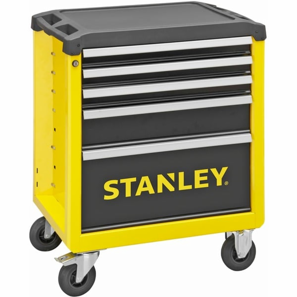 Dílenský vozík Stanley s 5 zásuvkami, vozík na nářadí