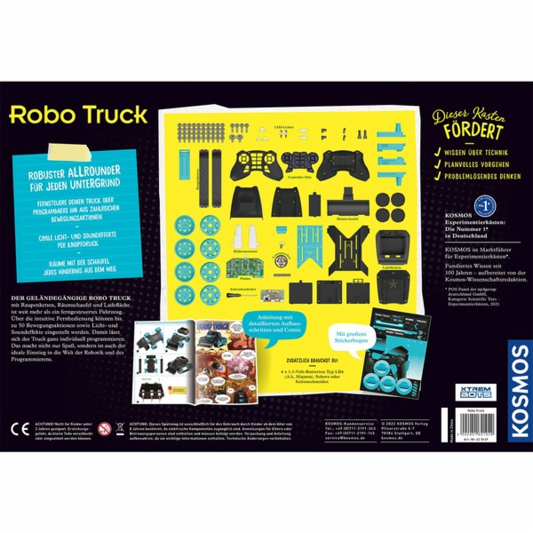 KOSMOS Robo Truck - Programovatelný akční robot, experime...