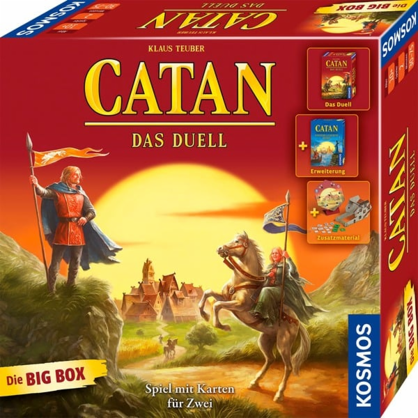 KOSMOS Catan - The Duel Big Box, karetní hra
