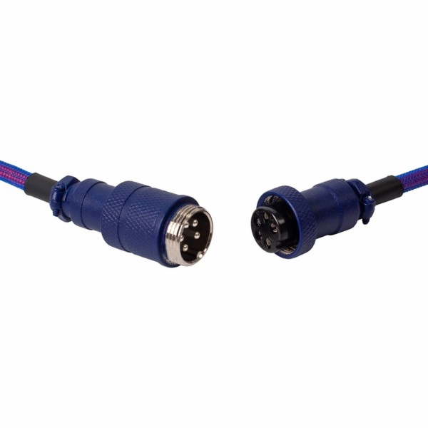 Keychron USB 3.2 Gen 1 Premium spirálový letecký kabel, U...