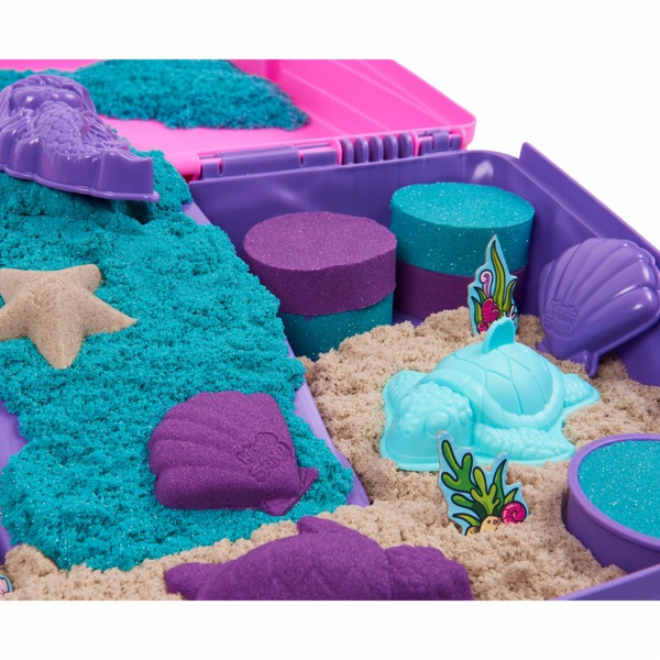 Spinmaster Kinetic Sand - Kufr mořské panny