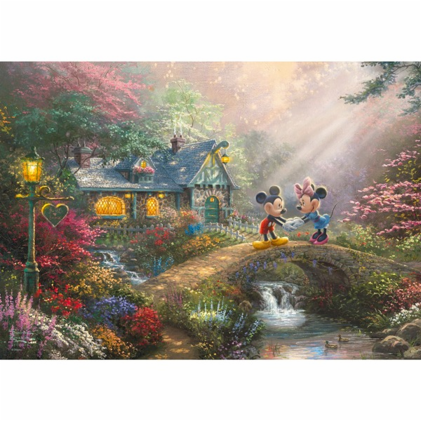 Schmidt Spiele Thomas Kinkade Studios: Mickey a Minnie v ...