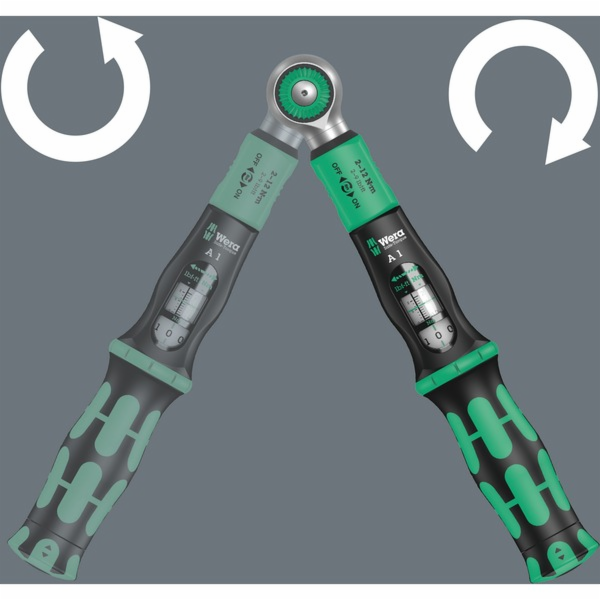 Wera Safe-Torque A 1 Set 1 1/4  Vierkant, 2-12 Nm