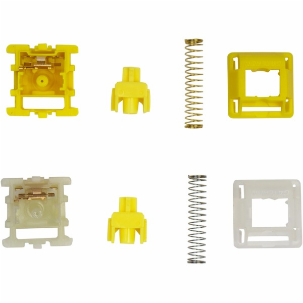 Gateron Cap V2 Milky-Yellow Switch-Set, Tastenschalter