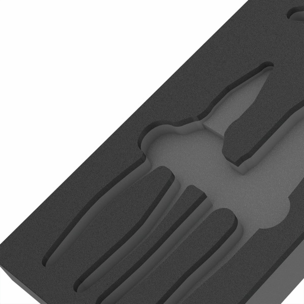 9880 Pěnová vložka do kleští KNIPEX sada 1, prázdná