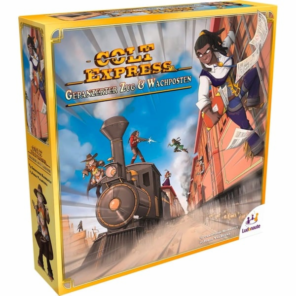 Asmodee Colt Express - Obrněný vlak a hlídka, desková hra