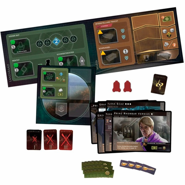 Asmodee Dune: Imperium - Vzestup Ixu, desková hra