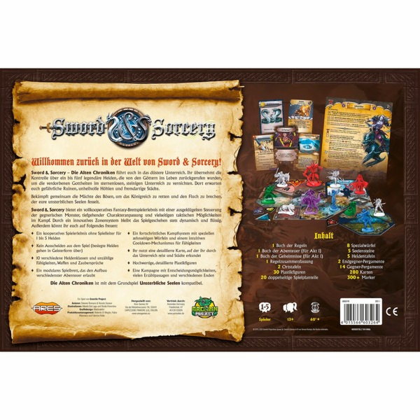 Sword & Sorcery: The Ancient Chronicles, desková hra