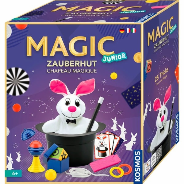 Magický kouzelný klobouk, kouzelná krabička