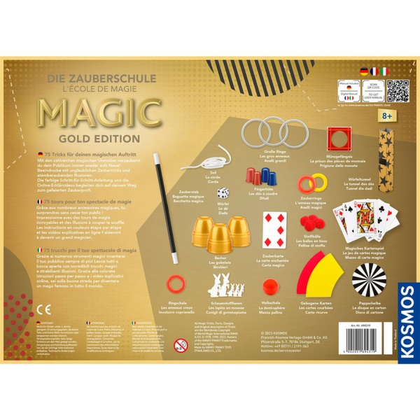 Škola kouzel Magic Gold Edition, kouzelná krabička