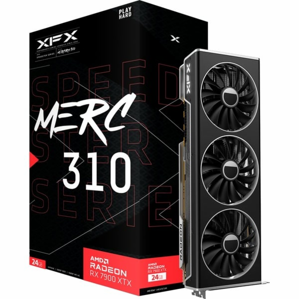 Radeon RX 7900 XTX SPEEDSTER MERC 310 Black Edition, graf...