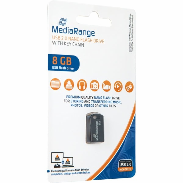 USB Nano 8GB, USB klíčenka