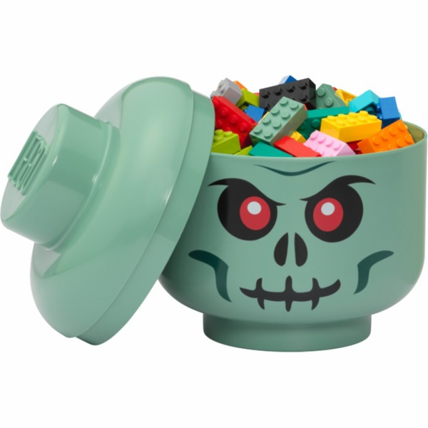 Room Copenhagen LEGO Storage Head Skeleton, úložný box