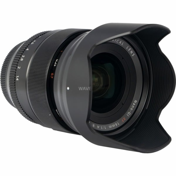 Fujifilm XF 16mm f/1.4 R WR, filtr