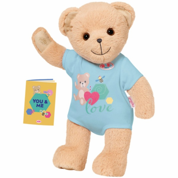 BABY born® medvídek modrý, plyšová hračka