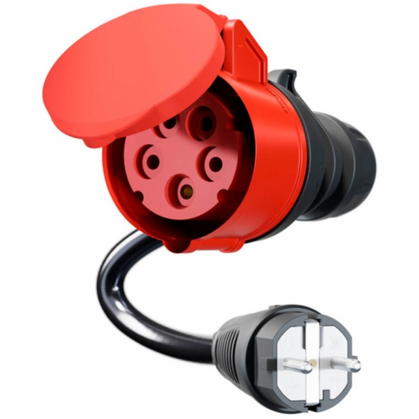 Adaptér pro Gemini flex 11 kW, CEE červený třífázový prou...