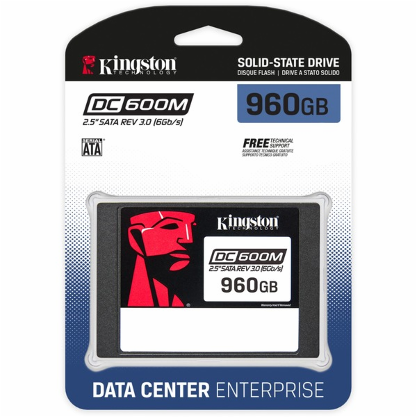 Kingston 960GB DC600M 2,5palcový SATA3 SSD - Solid State ...