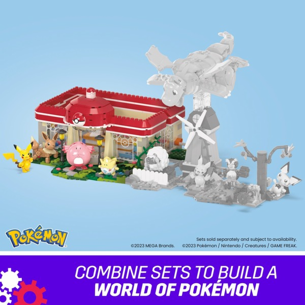 MEGA Pokémon Forest Fun Poké Center, stavebnice